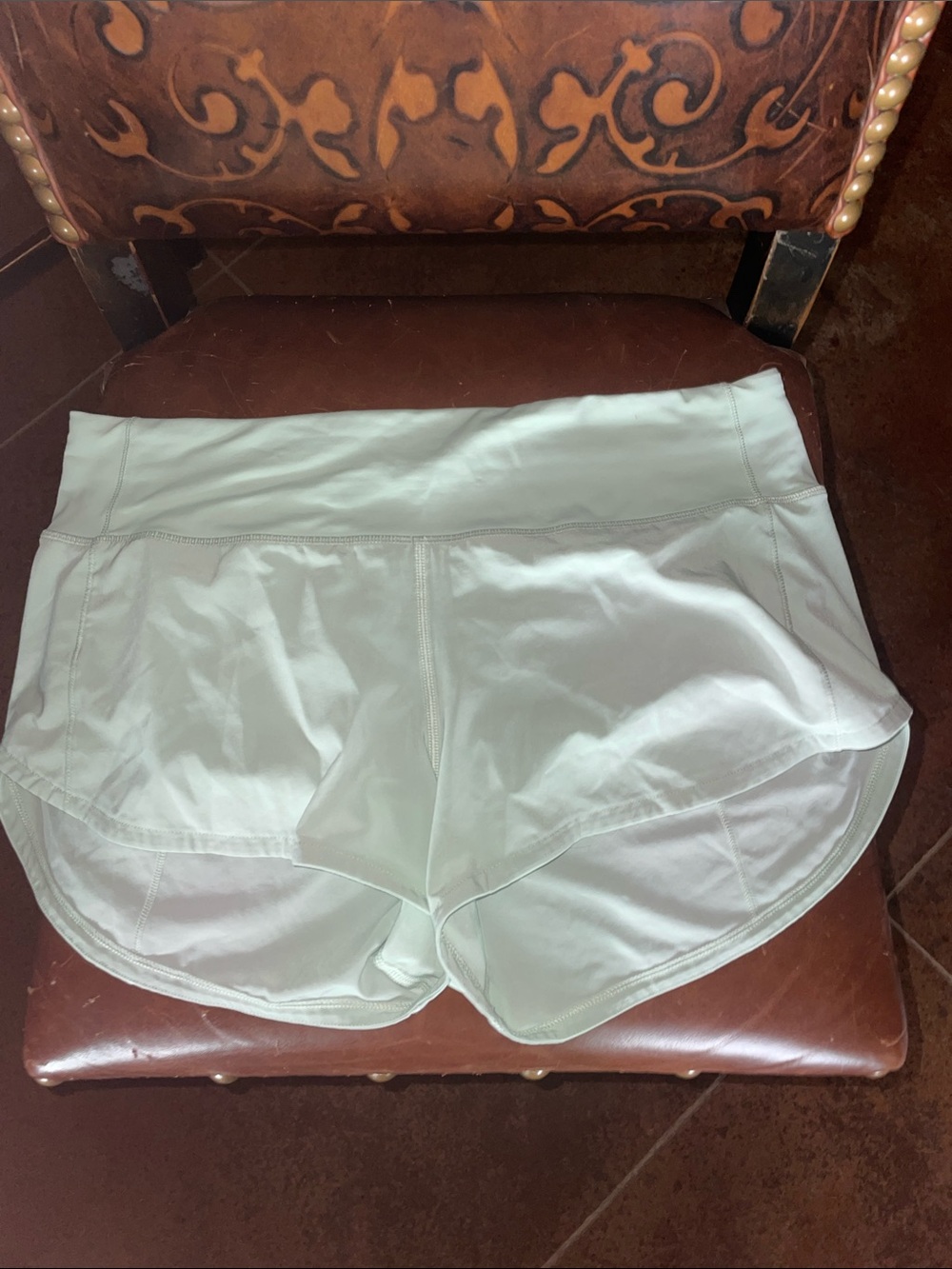 lululemon athletica Light Mint Athletic Shorts